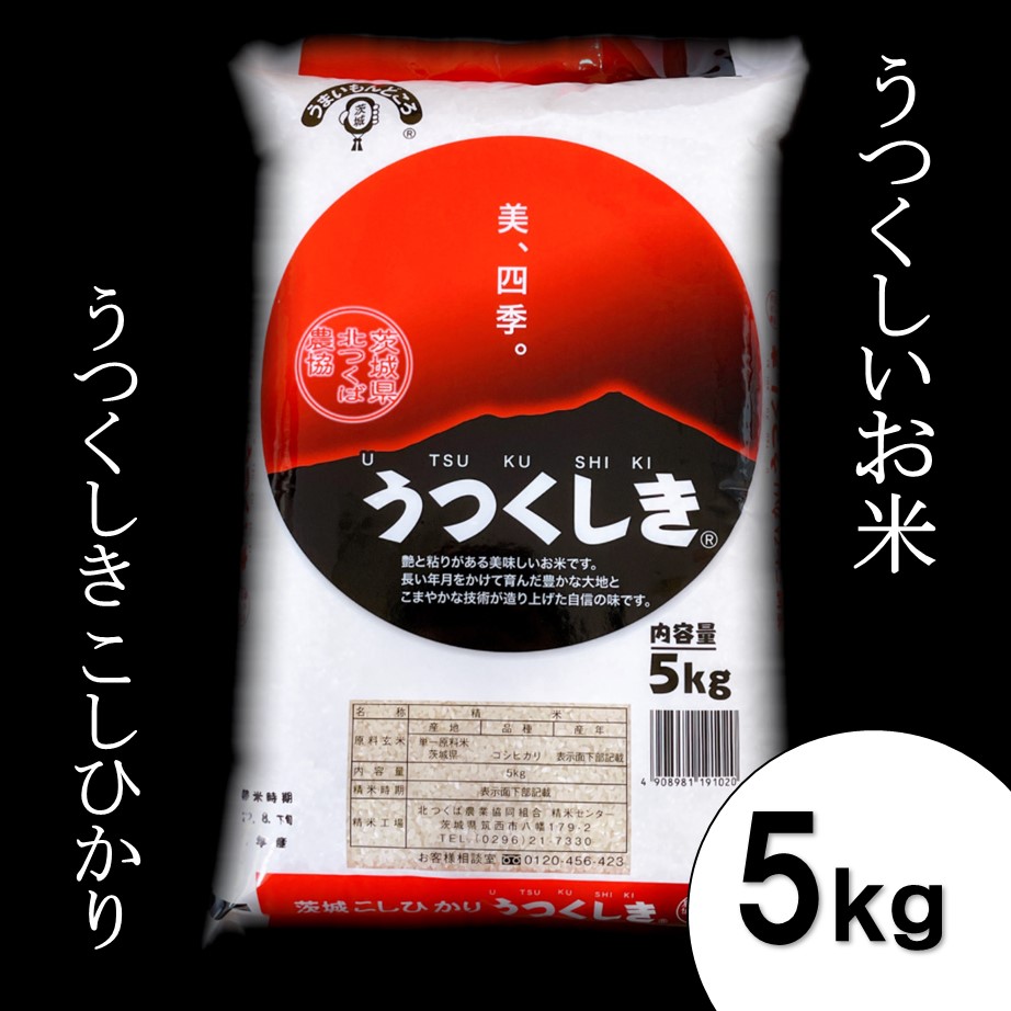 令和7年度産 うつくしきこしひかり（精米）5kg | きらいちネット